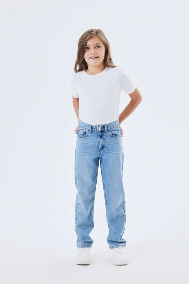 Mädchen Jeans Blau - 5