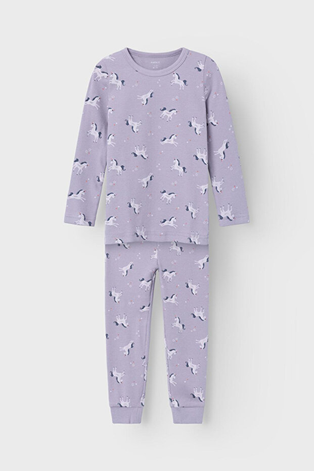Women's Two-Piece Pajama Set - Knit Co95/Ea5