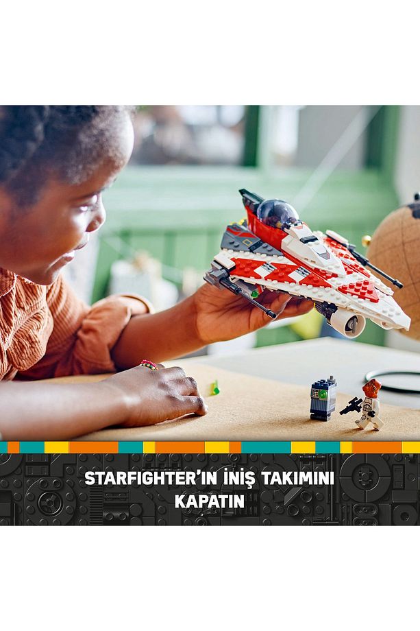 ® Star Wars™ Jedi Bob'un Starfighter’ı 75388 - 8+ Yaratıcı Oyuncak Yapım Seti (305 Parça) - 6