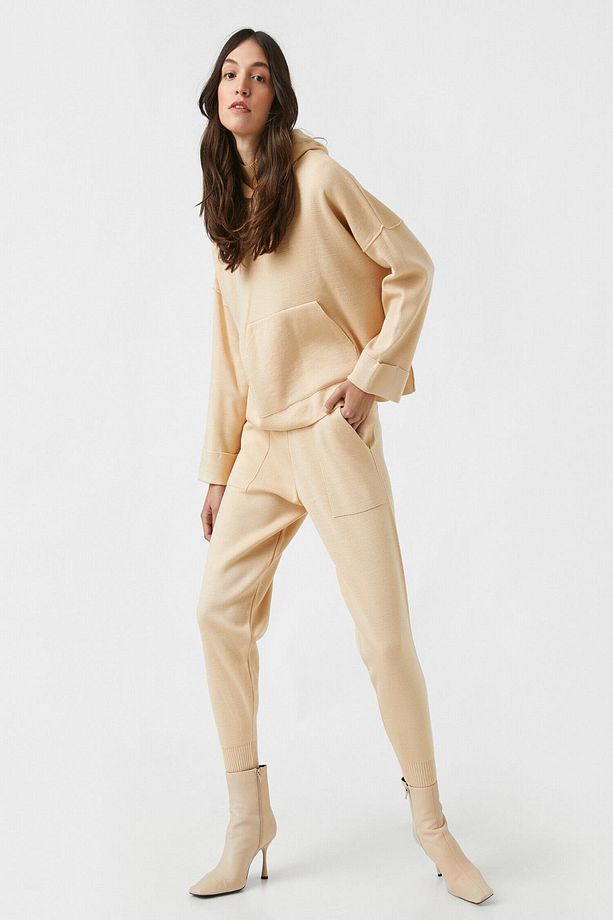 Yüksek Bel Jogger Pantolon - 1