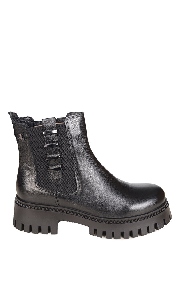 2251817 Siyah Deri Bot - 3