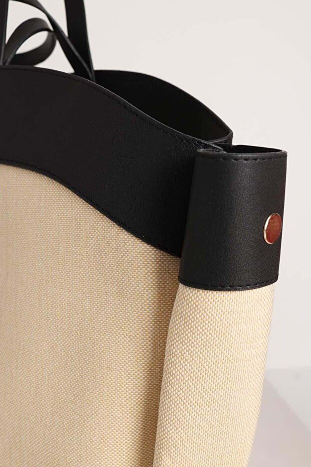 حقيبة سوداء بيج - 3