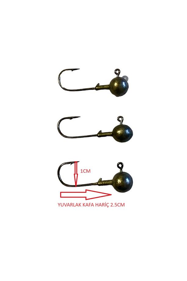 Jig Head No:1 Iğne 5gr Zoka (3 ADET) - 1