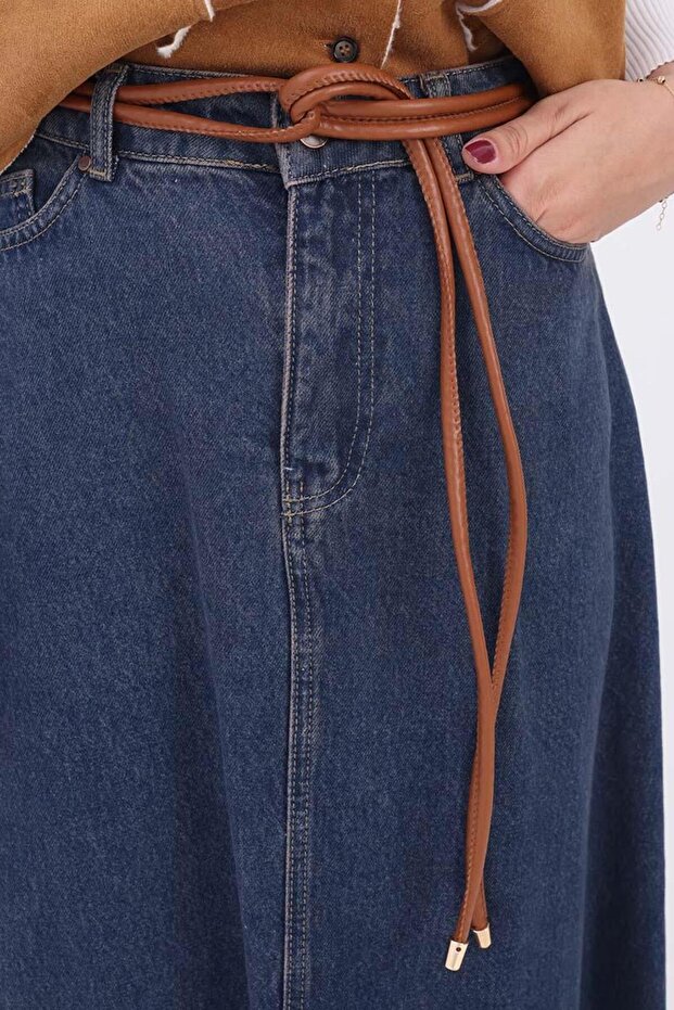 Taba-Deri Biyeli Kemer - 1