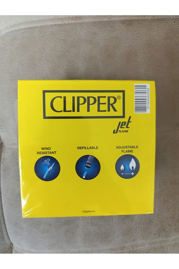 CLİPPER  JET FLAME  ÇAKMAK 48 ADET KARIŞIK RENK DESENLİDİR - 1