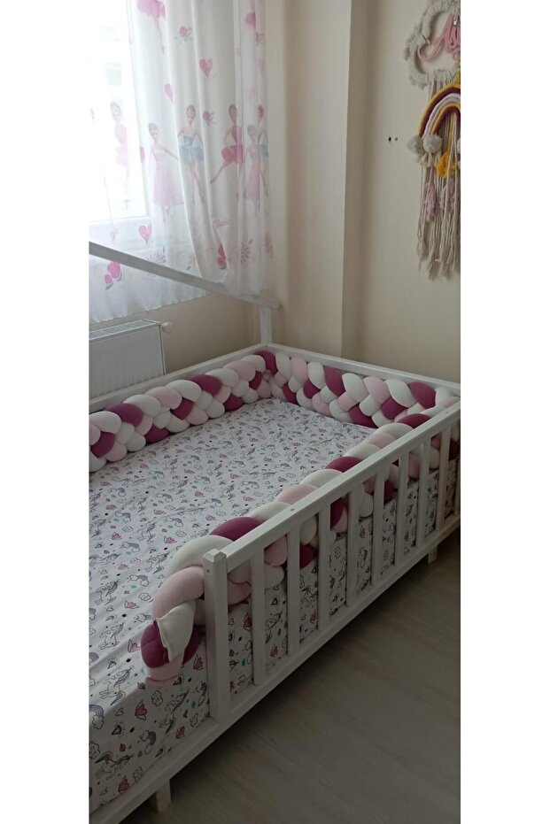 360 cm 4 Knitted Crib Protection Net