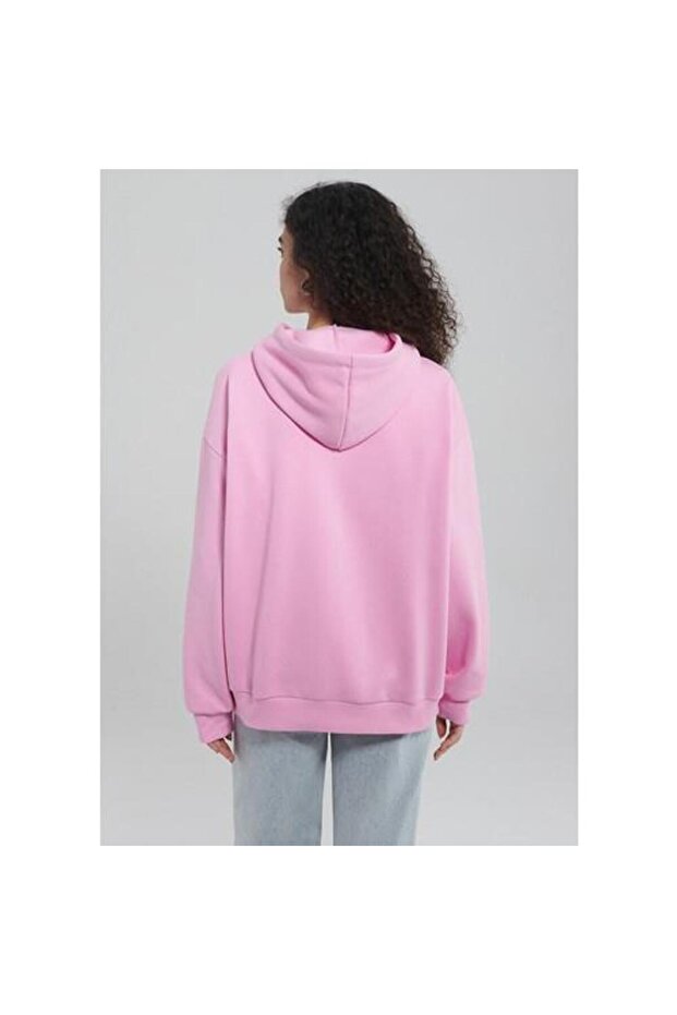 MAVİ LOGO KAPÜŞONLU SWEATSHIRT - 4