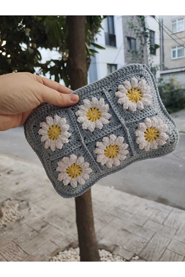 Örgü cüzdan örgü çanta - 2