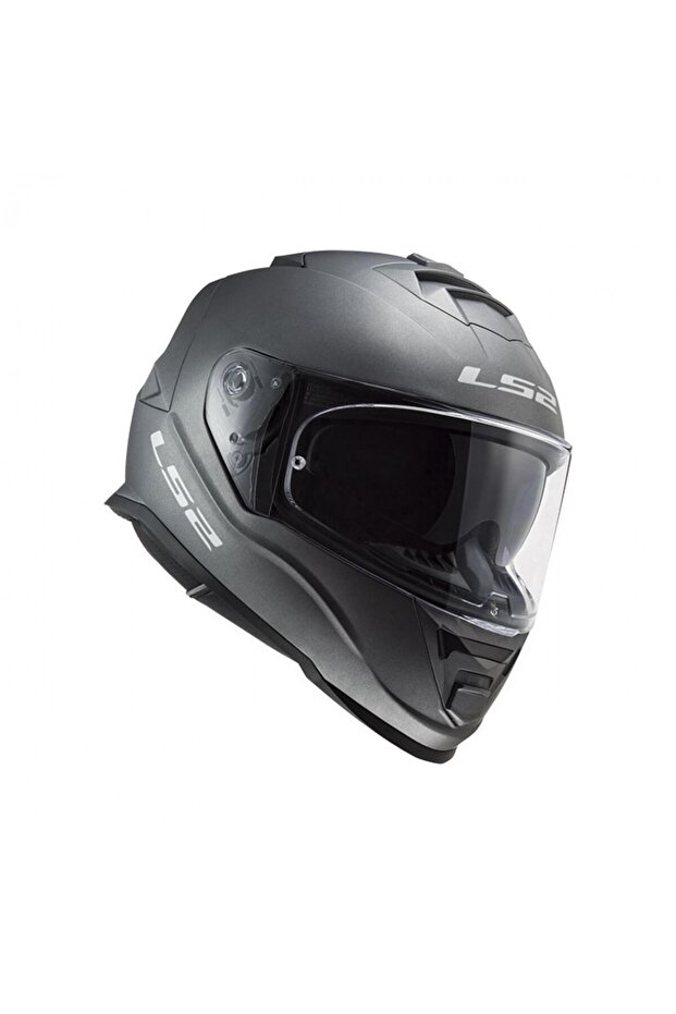 STORM KAPALI KASK MAT TITANIUM - 1