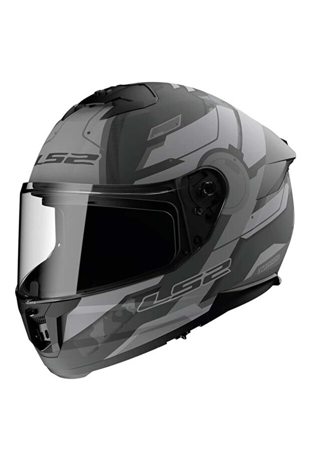 STREAM 2 SHADOW KAPALI KASK MAT TITANIUM-GRİ - 1