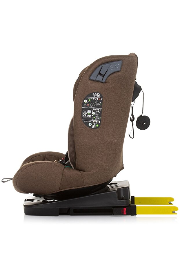 Scaun auto Chipolino X Factor I-Size 40-150 cm macadamia cu sistem Isofix - 4