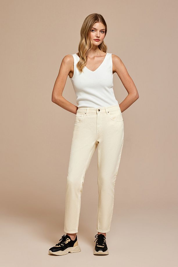 Havuç Form Denim Pantolon - 3