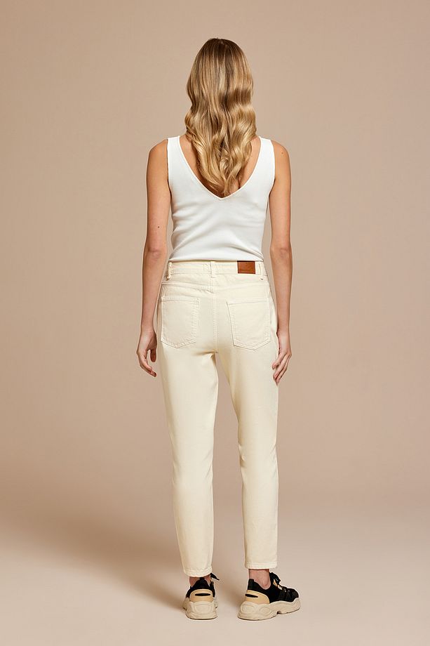 Havuç Form Denim Pantolon - 5