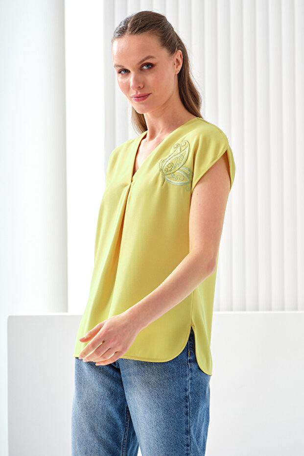 2195 Bluz Yeşil - 2