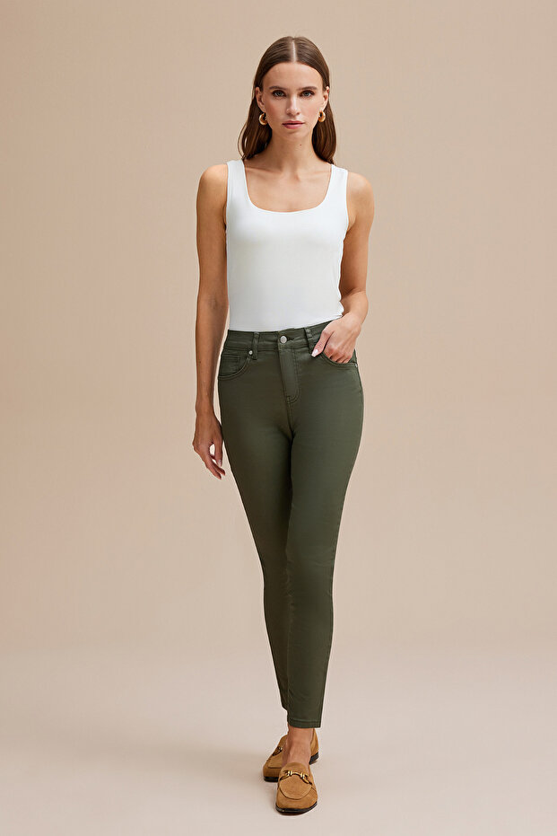 Mumlu Bilek Boy Pantolon - 2