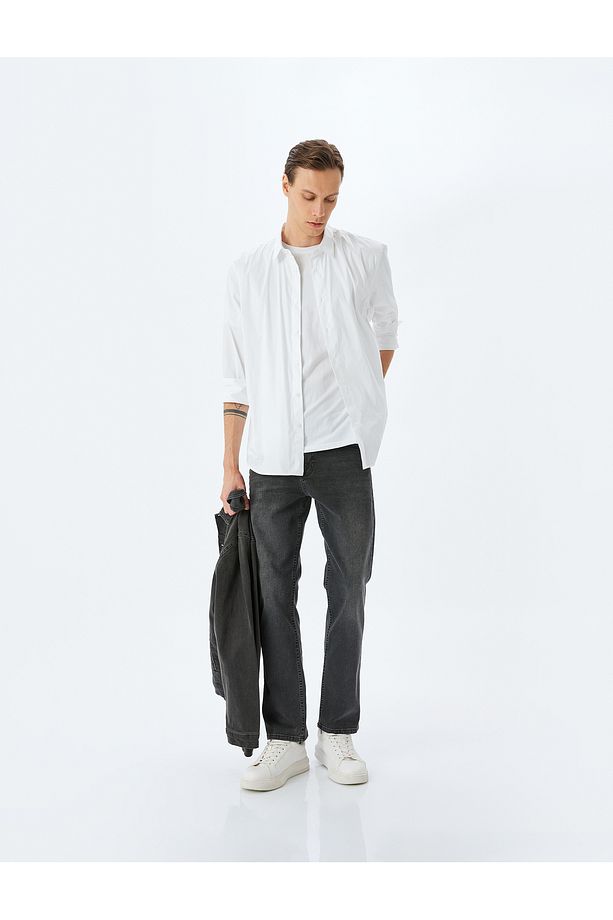 Straight Fit Kot Pantolon - Mark Jean - 1