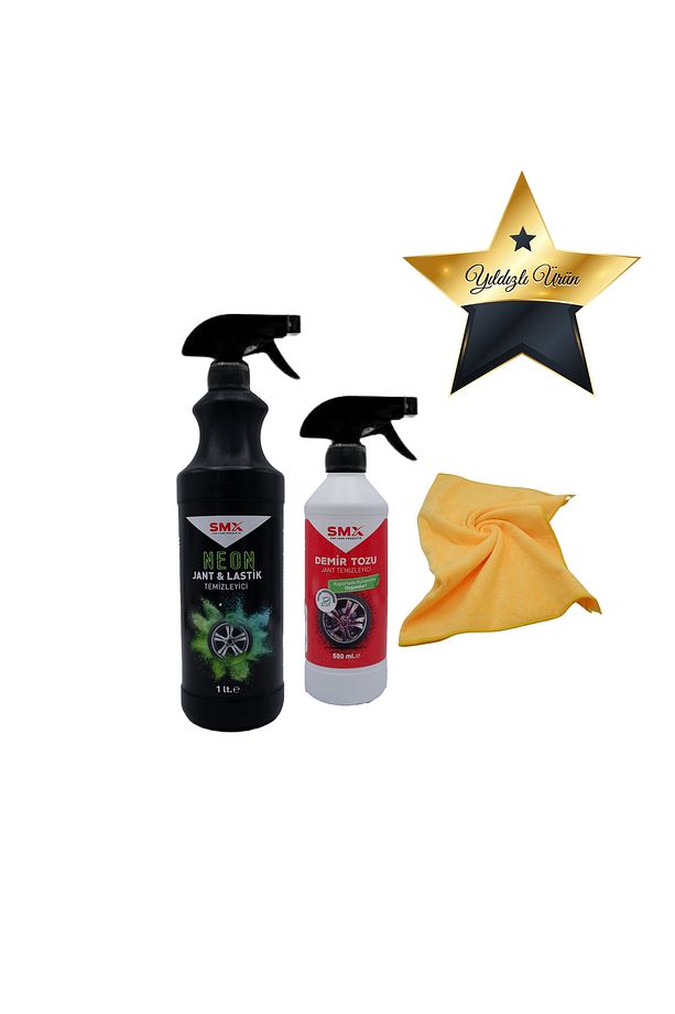 Demir Tozu & Jant Temizleyici Neon Jant & Lastik Temizleyici 750ml - 1