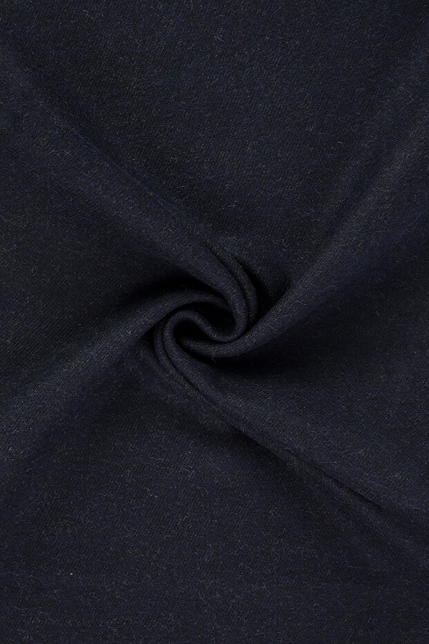 Lacivert Çift Taraflı Atkı - 3