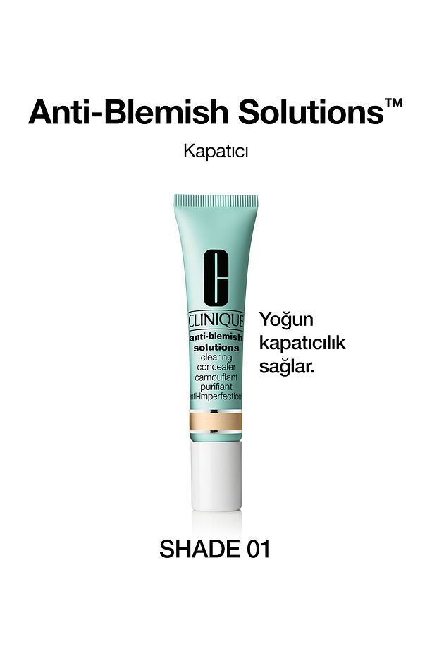 Anti-Blemish Solutions™ Yağlı ve Sivilce Eğilimli Ciltler İçin Kapatıcı - Shade 01 - 10ml - 1