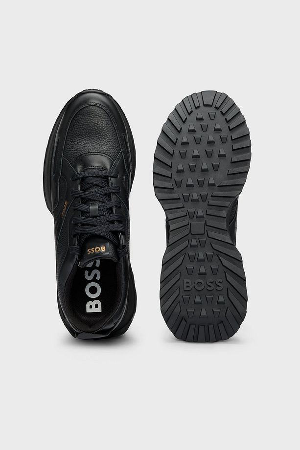 Deri Logolu Sneaker Ayakkabı Erkek AYAKKABI 50529520 005 - 4