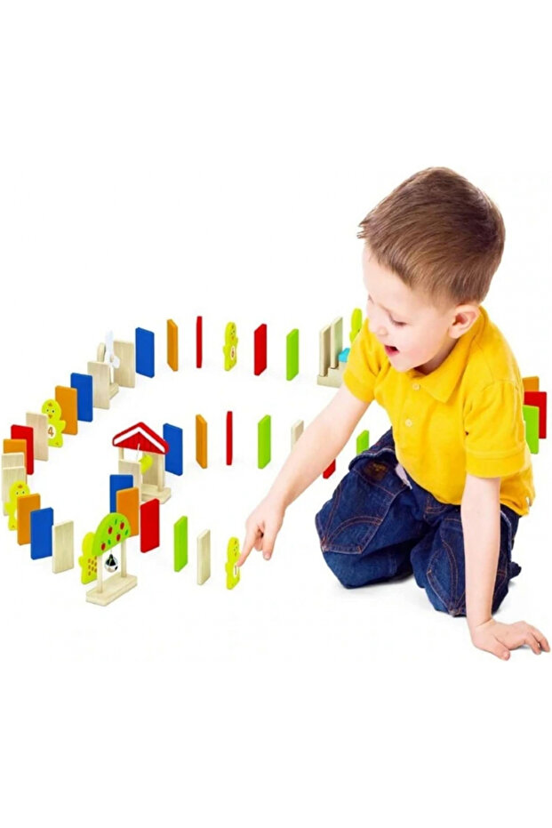 Domino Run Set for Kids Ages 3+ Years - 4