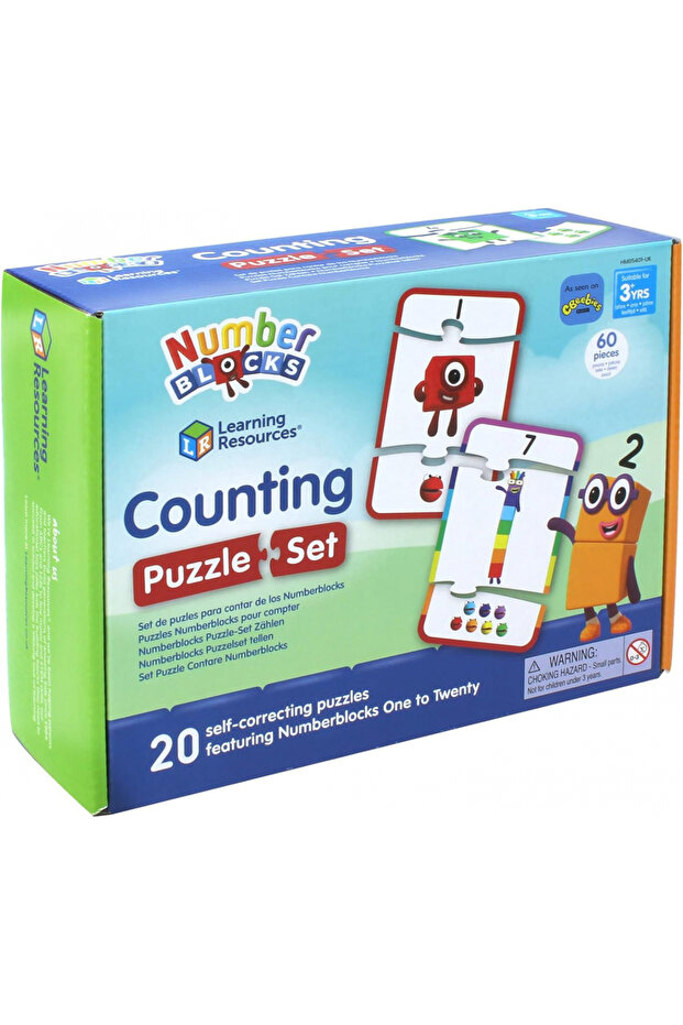 Numberblocks Counting Puzzle Set-HM95401-UK - 7