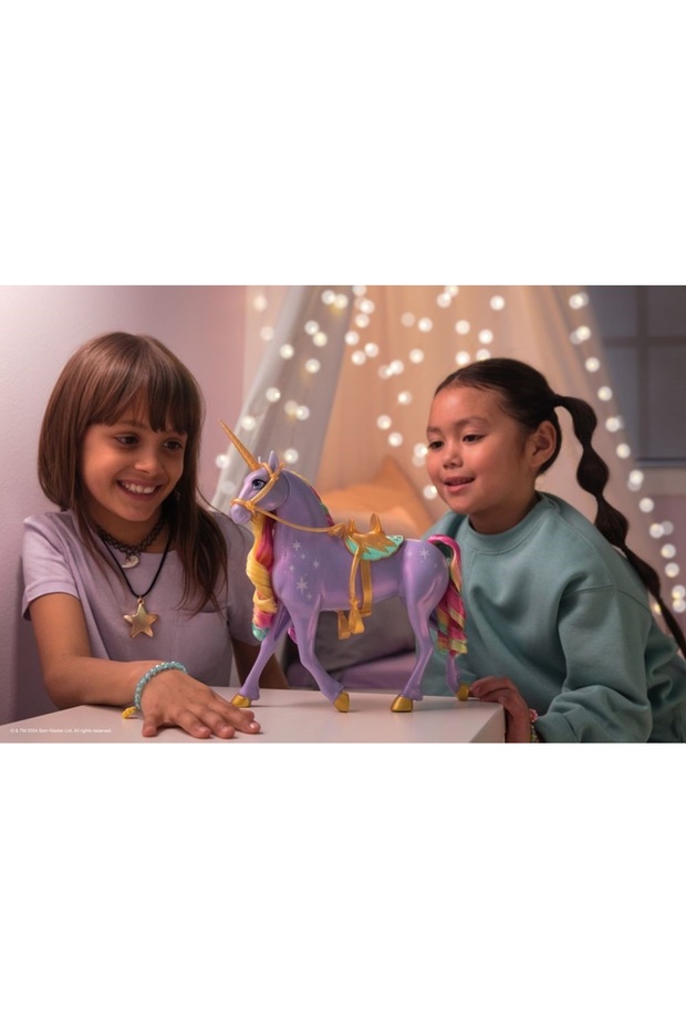 Unicorn Academy Rainbow Light Up Wildstar Tek Boynuzlu At - 6