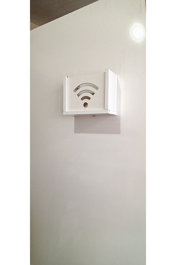 Duvar Düzenleyici Dekoratif Modem Saklama Kutusu - 2