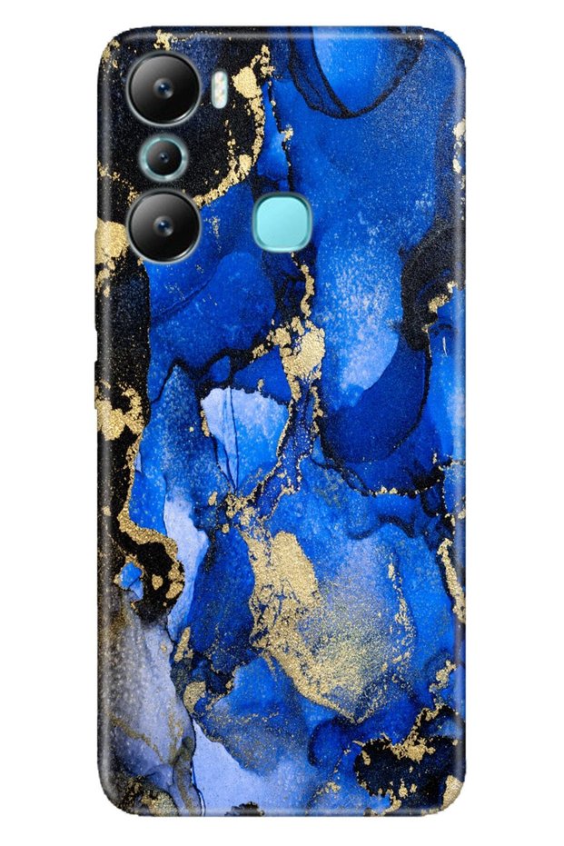 Infinix Hot 20I Case Silicone Patterned Illustrated Uv Cover Silvery Amethyst Stone