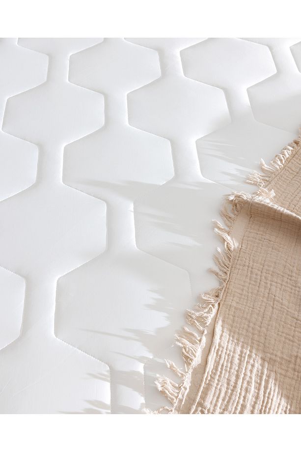 Antony Cool Tek Kişilik Fitted Yatak Alezi - Beyaz - 100x200 cm - 3