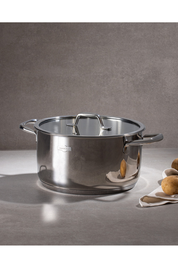 Nova Derin Tencere - Çelik - 24 cm - 1