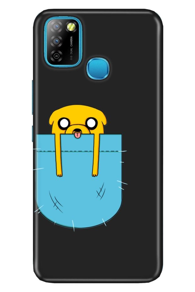 Infinix Smart 5 Compatible Silicone Tioserisi Patterned Picture - Pocket Dog