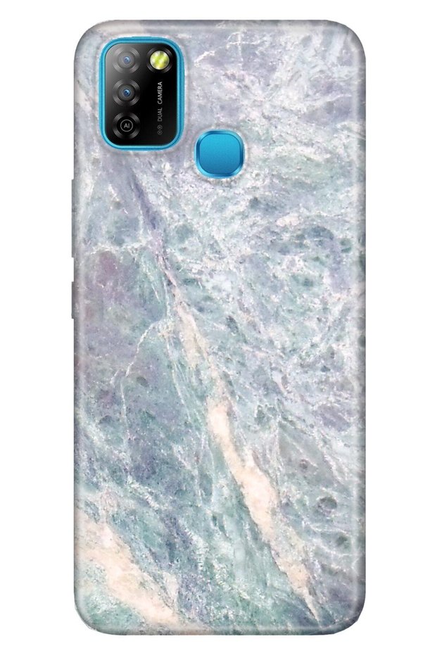 Infinix Smart 5 Case Silicone Tioserisi Patterned Illustrated - Marble Matte