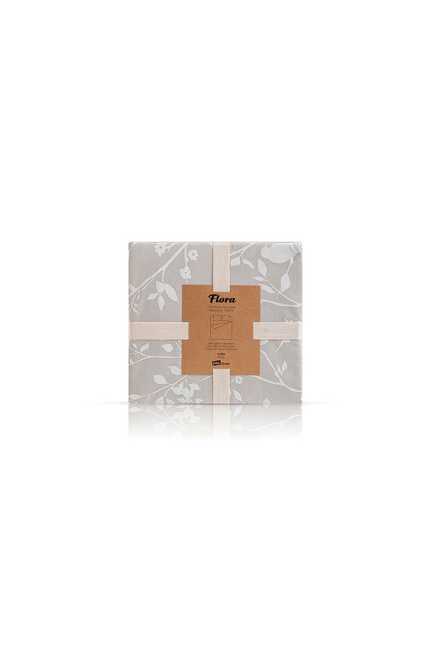 FLORA (60 TEL) %100 PAMUK TEK KİŞİLİK NEVRESİM TAKIMI - 6