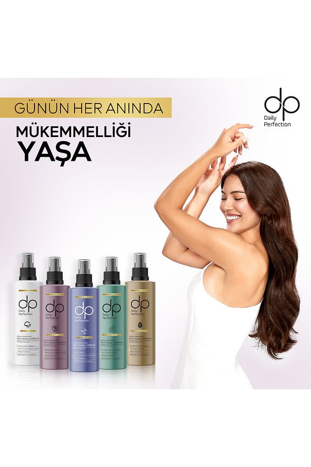 Durulanmayan Sıvı Saç Bakım Kremi Set 180 ml X 5 Adet - 7