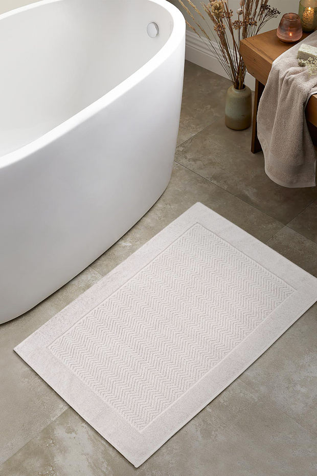Tilos Jacquard Foot Towel Gray 60x90 2226