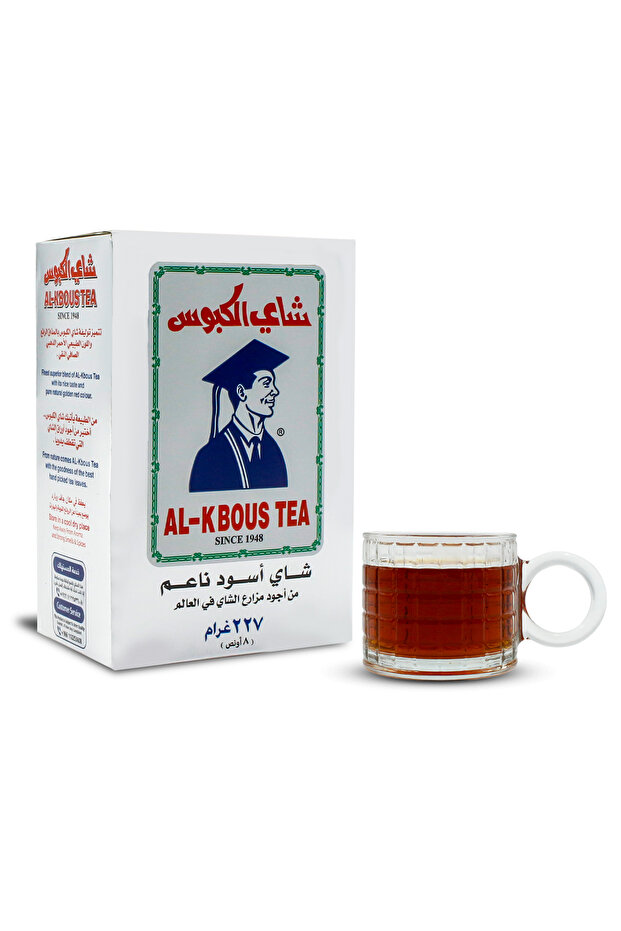 Al-Kbous Black Tea - Black Tea - Jordan Arab Tea 200 g