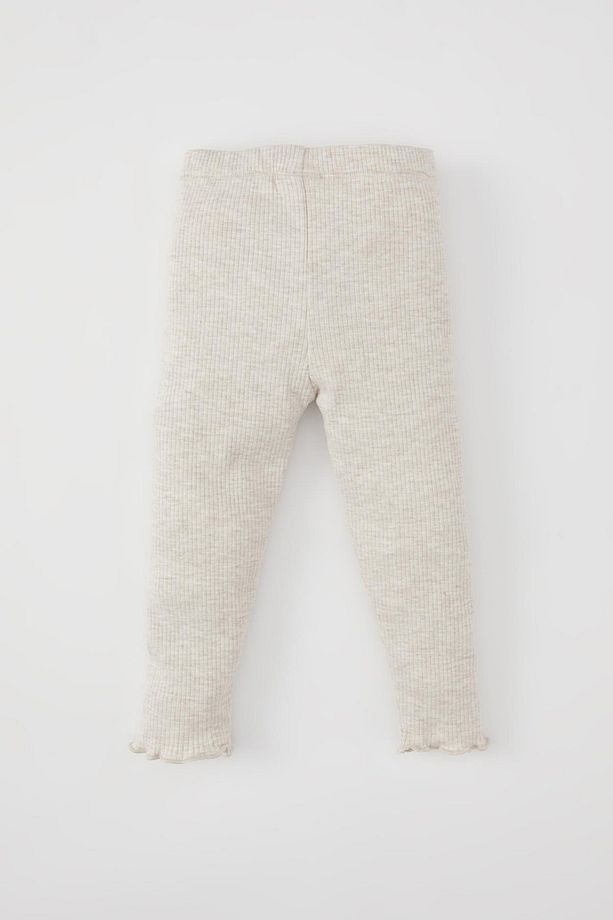 Kız Bebek Düz Paça Fitilli Kaşkorse Basic Tayt Z4676a224sp - 4