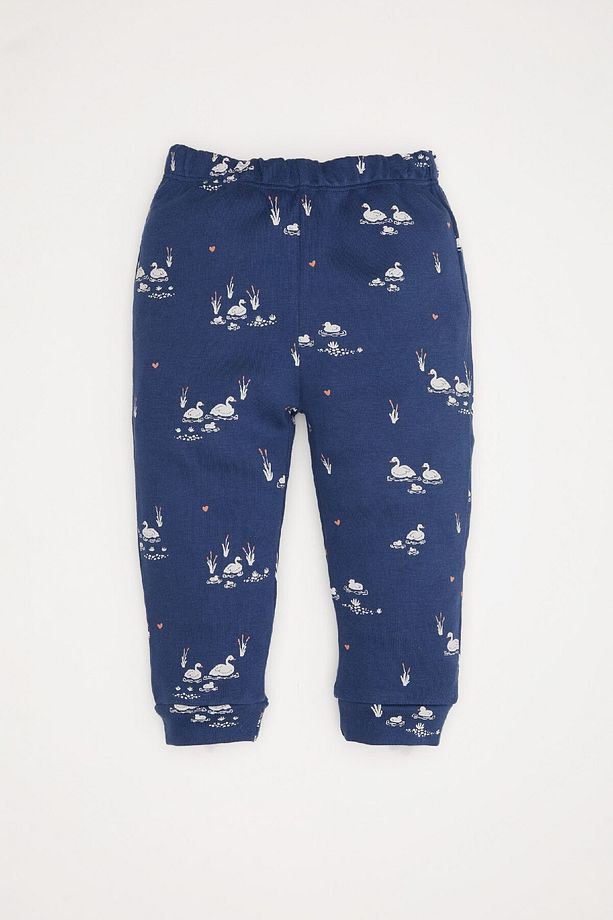 Kız Bebek Pijama Takımı Desenli Uzun Kollu Üst Uzun Alt D5369a524wn - 2