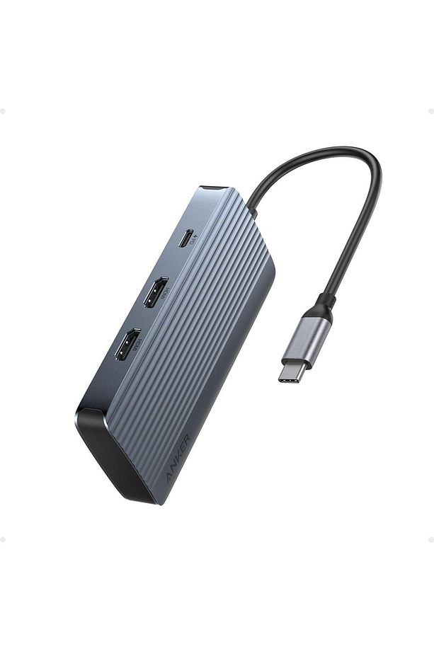 Usb-c Hub (7-İN-1, DUAL DİSPLAY) Gri - A8374 - 2