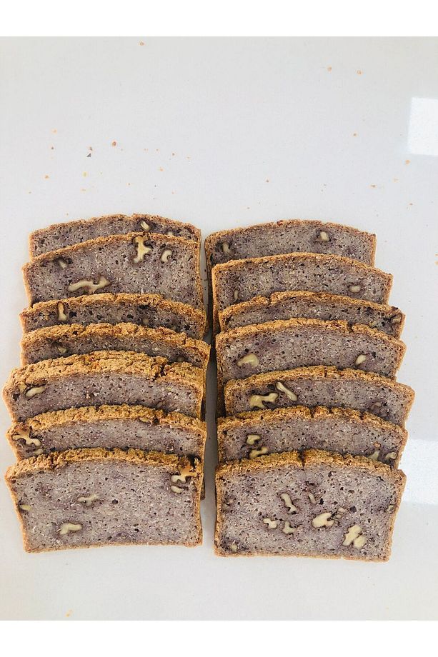 Glutensiz Karabuğday Ekmeği, Cevizli_3x1000gr_mayasız, Aktive Edilmiş Karabuğday Tohumu - 3