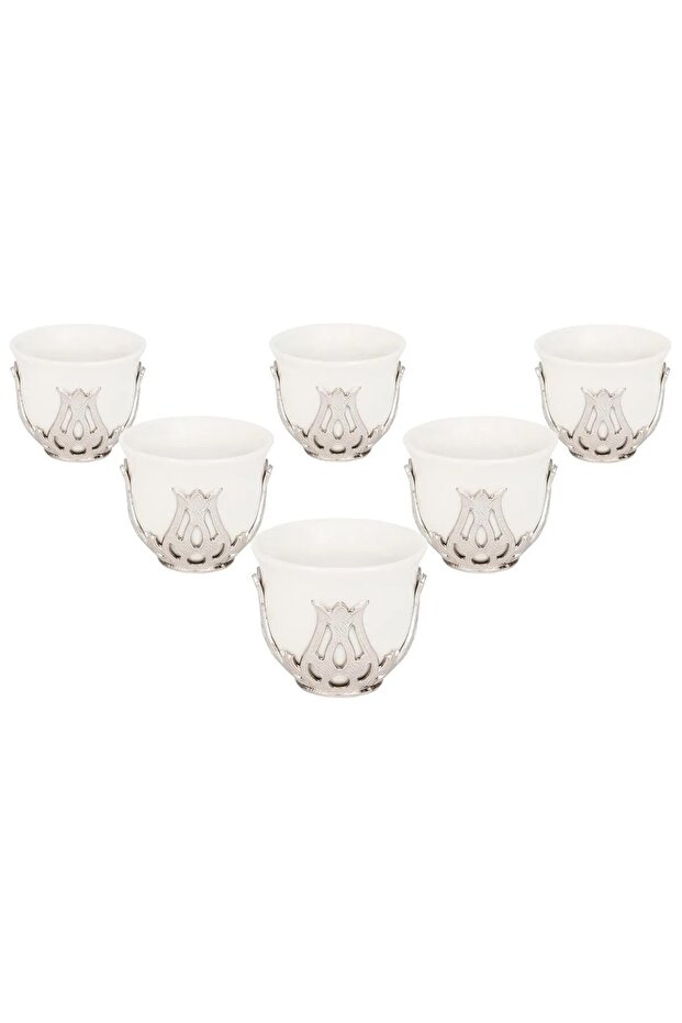 6 Pieces Mirra and Zemzem Set - Arab Espresso Coffee Cup
