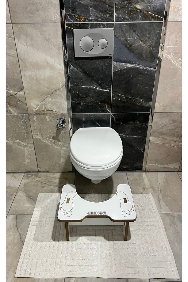 Tuvalet Wc Taburesi Basamak Klozet Altı Tabure Ayak Destek Taburesi Çocuk Yetişkin - 1