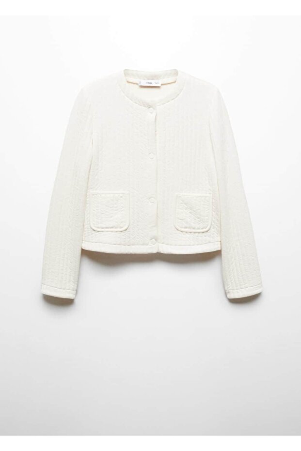 Cepli dokulu ceket - 3