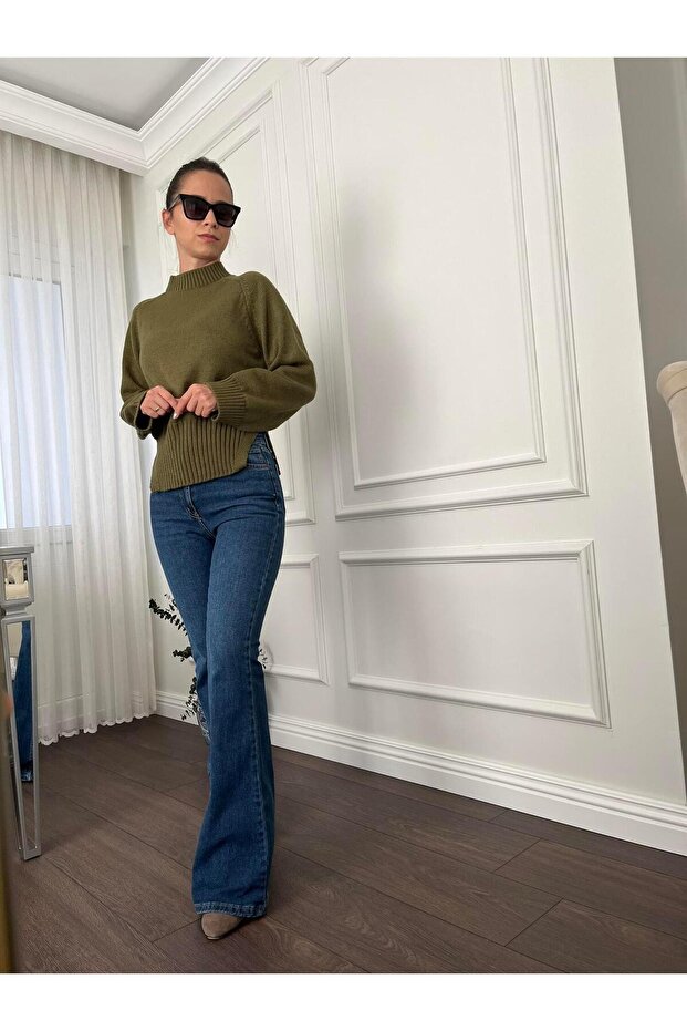 YEŞİL TRİKO KAZAK - 4