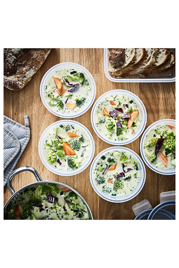 حاوية تخزين بلاستيكية سعة 450 مل - 4