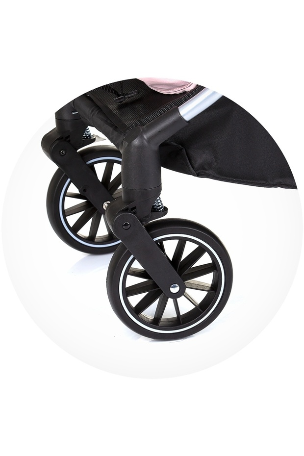 Chipolino Aura 2 in 1 flamingo stroller - 8
