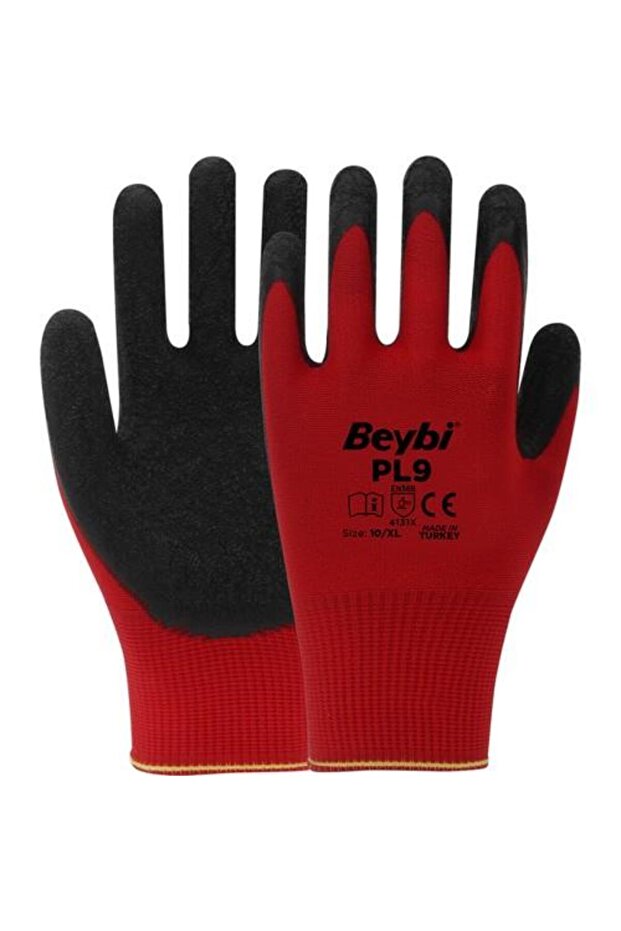 PL9 Kırmızı Lateks Eldiven - 2