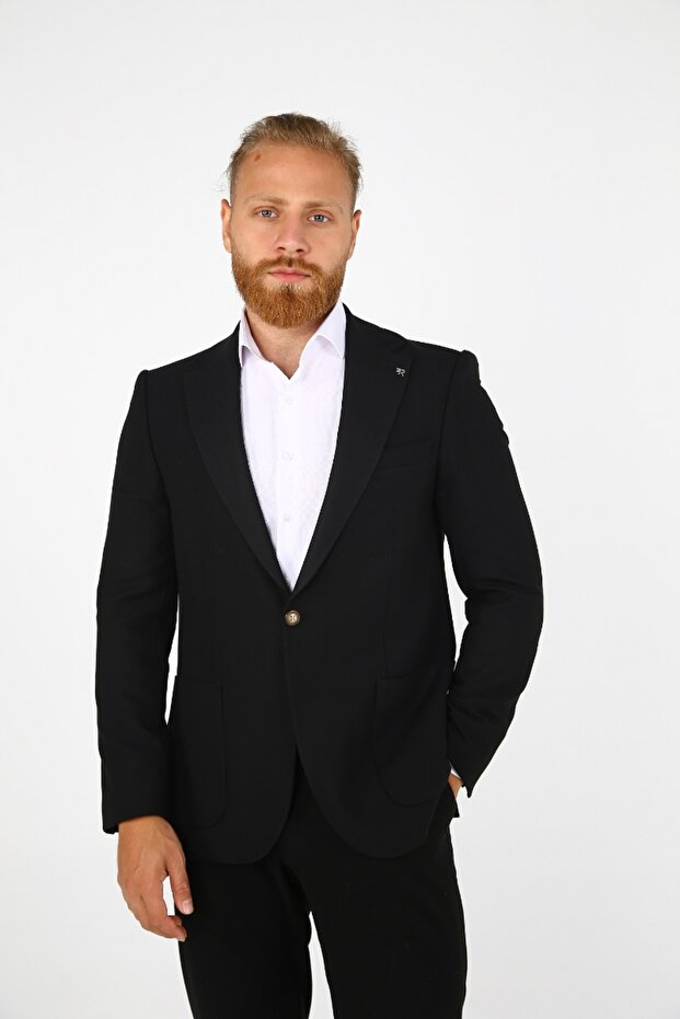 30148 Erkek Blazer Ceket - 4