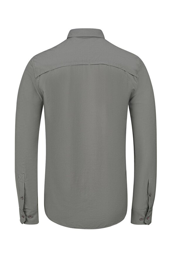 Gander Erkek Gömlek Açık Gri - 5